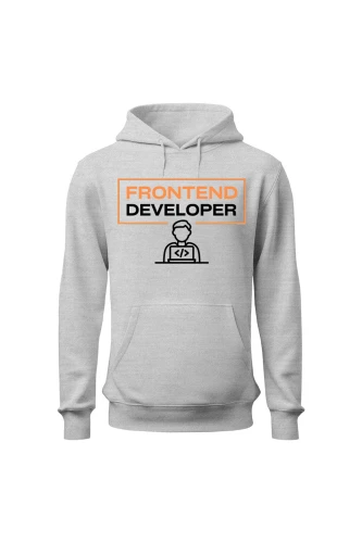 Bluza męska z kapturem Frontend developer