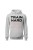 Bluza damska z kapturem Train Hard - szara