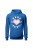 Bluza damska z kapturem Mama cudownych dzieci - niebieska
