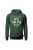 Bluza damska z kapturem Best mom ever - zielona