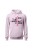 Bluza damska z kapturem Mama krzyżówka - różowa