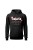 Bluza damska z kapturem Babcia - czarna