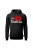 Bluza damska z kapturem Mrs babcia - czarna