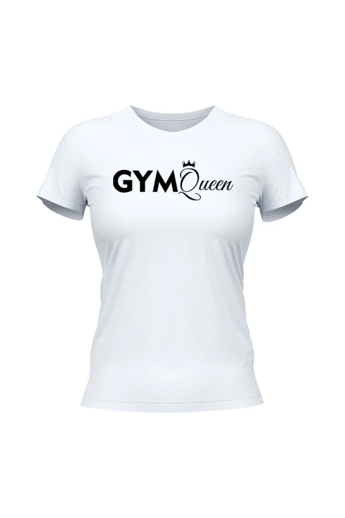 Koszulka damska Gym Queen - biała