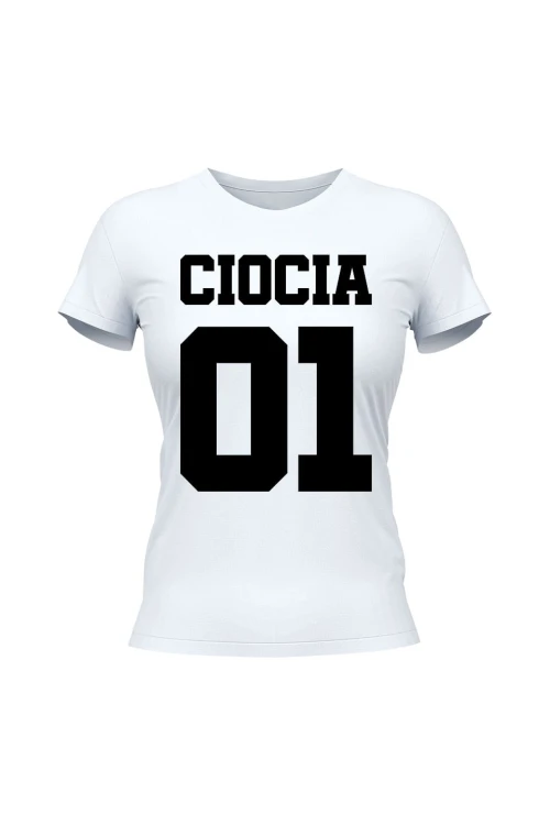 Koszulka damska Ciocia 01 - biała