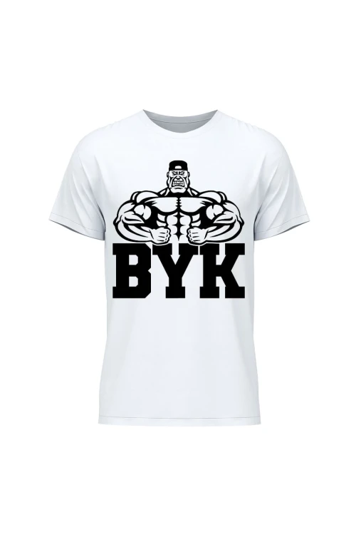 Koszulka męska Byk - biała