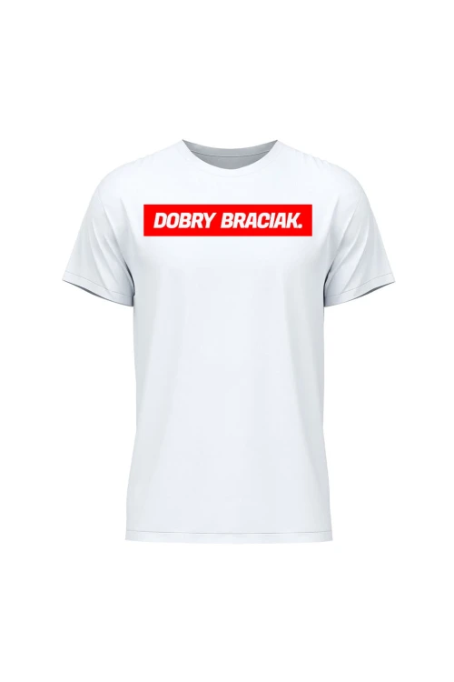 Koszulka męska Dobry braciak - biała