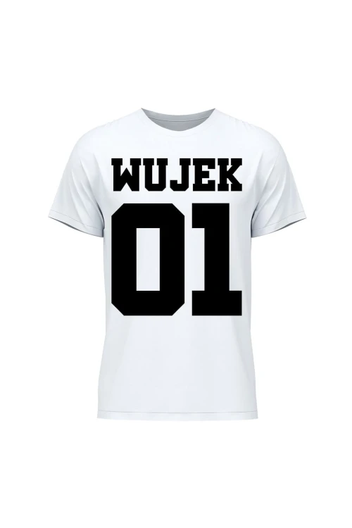 Koszulka męska Wujek 01 - biała