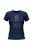 Koszulka damska 8 cud świata babcia - granatowa