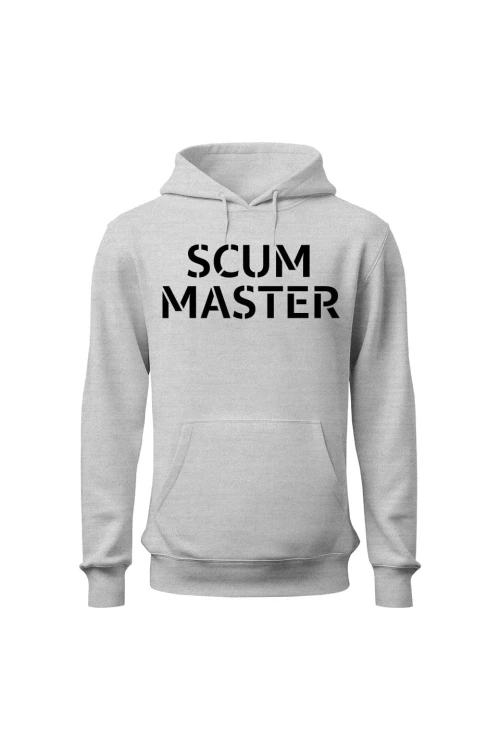 Bluza męska z kapturem Scum master - szara