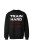 Bluza bez kaptura Train Hard - czarna
