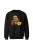 Bluza bez kaptura Super mom - czarna