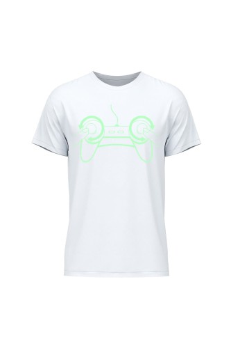 Koszulka męska Pad do gry - biała