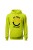 Bluza męska z kapturem Git push git pull - limonka
