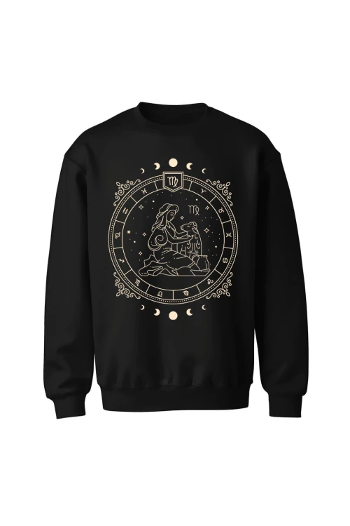 Bluza bez kaptura Panna - czarna