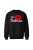 Bluza bez kaptura Mrs babcia - czarna