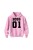 Bluza dziecięca z kapturem Boss 01 - różowa