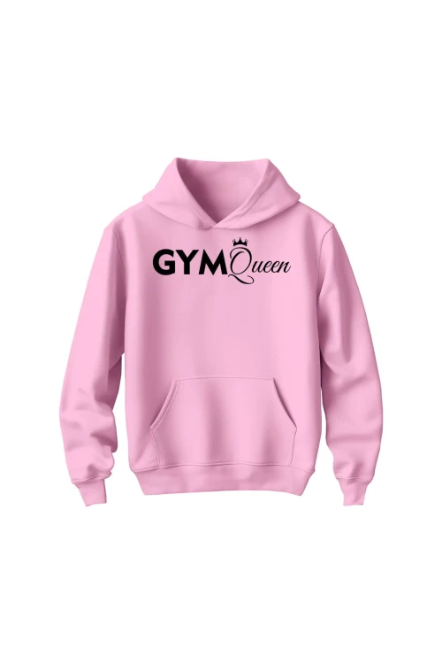 Bluza dziecięca z kapturem Gym Queen - różowa