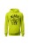 Bluza męska z kapturem Wiara ponad lęk - limonka