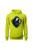 Bluza męska z kapturem Wizerunek Maryi - limonka
