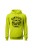 Bluza męska z kapturem Survival mode on - limonka
