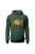 Bluza męska z kapturem Into the wild - zielona