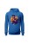 Bluza męska z kapturem Enduro MTB Góry - niebieska