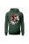 Bluza męska z kapturem Downhill Zjazd - zielona