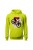 Bluza męska z kapturem Downhill Zjazd - limonka