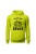 Bluza męska z kapturem Nie mam czasu muszę iść na rower MTB - limonka