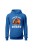 Bluza męska z kapturem Zawsze jest czas na rower Downhill MTB - niebieska