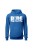 Bluza męska z kapturem Ride MTB - niebieska