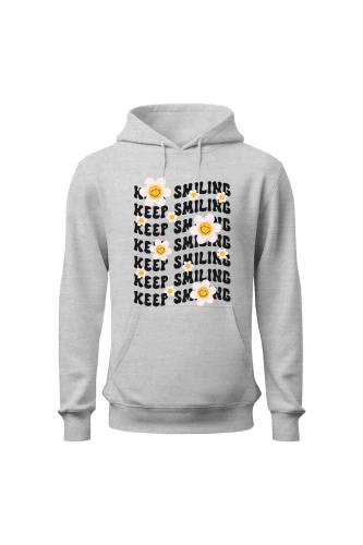 Bluza męska z kapturem Keep Smiling