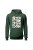 Bluza męska z kapturem Keep Smiling - zielona