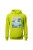 Bluza męska z kapturem Stay wild ocean child - limonka