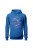 Bluza męska z kapturem Wild and free - niebieska