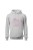 Bluza męska z kapturem Wild and free - szara