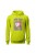 Bluza męska z kapturem Keep your dreams alive - limonka
