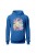 Bluza męska z kapturem Celestial Dreamer - niebieska