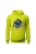 Bluza męska z kapturem Stay Wild Moon Child - limonka