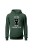 Bluza damska z kapturem I'm fine - zielona