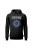 Bluza damska z kapturem Universe - czarna