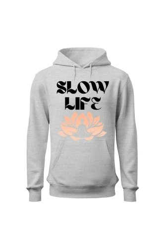 Bluza damska z kapturem Slow life