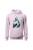 Bluza damska z kapturem Buddyzm Medytacja - różowa