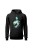 Bluza damska z kapturem Buddyzm Medytacja - czarna
