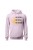Bluza damska z kapturem What you think you create - różowa