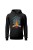 Bluza damska z kapturem Namaste - czarna