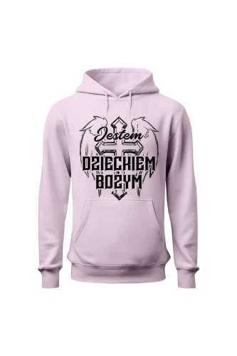 Bluza damska z kapturem Jestem Dzieckiem Bożym