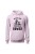 Bluza damska z  kapturem Nie mam czasu muszę iść na rower Downhill - różowa