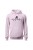 Bluza damska z  kapturem Rower MTB Bicie serca - różowa